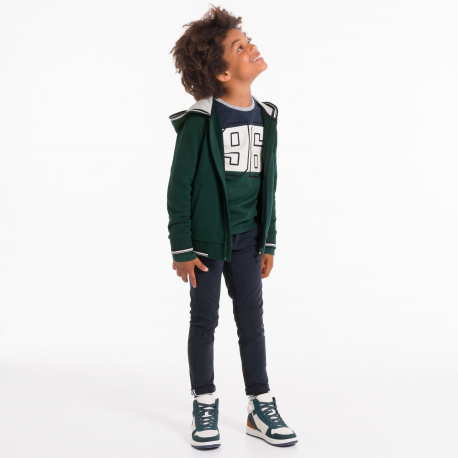 Okaidi Sweat-shirt a capuche &quot;open mind&quot;