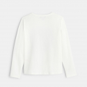 Okaidi T-shirt a motif paysage bleu fille