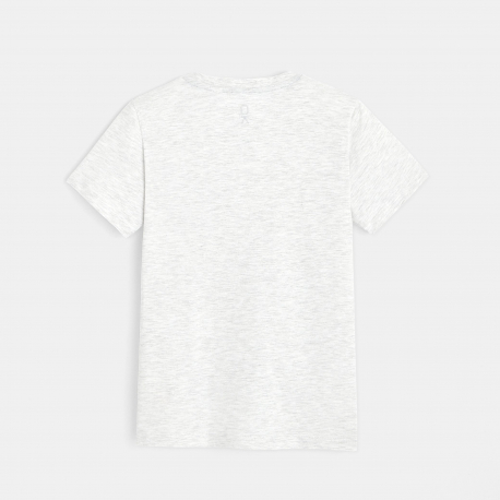 Okaidi T-shirt flamme motif sport bleu garcon
