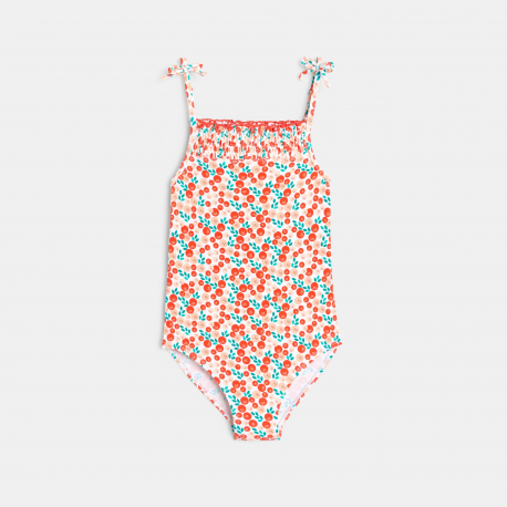 Okaidi Maillot de bain imprimΓ© 1 piΓ¨ce orange fille