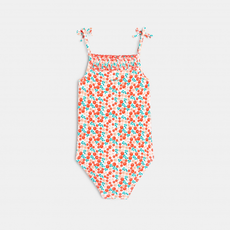 Okaidi Maillot de bain imprimΓ© 1 piΓ¨ce orange fille
