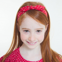 Okaidi Headband imprime (lot de 2) orange fille
