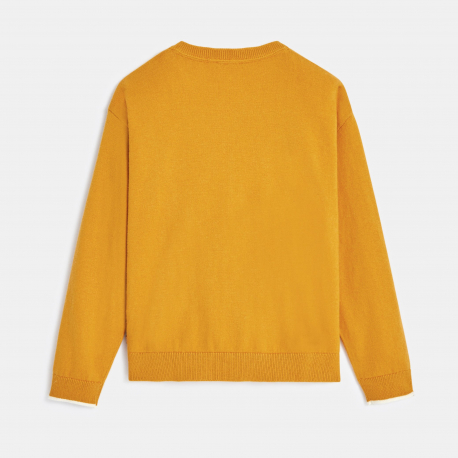 Okaidi Pull en maille fine motif c?ur