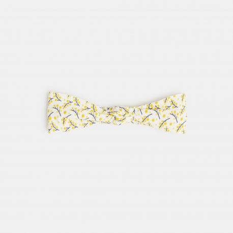 Obaibi Headband mimosa jaune bebe fille