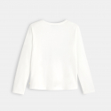 Okaidi T-shirt a motif paysage bleu fille