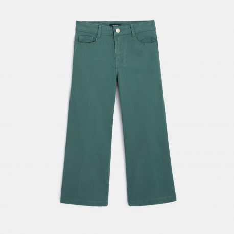 Okaidi Pantalon taille haute, large et court