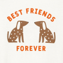Okaidi Μπλούζα με μήνυμα best friends forever μπλε για κορίτσια