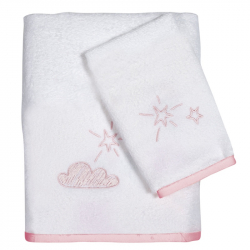 Πετσέτες με κέντημα Das® baby Fun σετ των 2