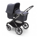 Καρότσι και port-bebe Bugaboo Fox 3 Complete Graphite - Stormy Blue