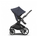 Καρότσι και port-bebe Bugaboo Fox 3 Complete Graphite - Stormy Blue