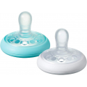 Tommee tippee πιπίλες Closer to nature Breast-like 6-18Μ, σετ των 2
