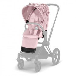 Σετ υφάσματα καροτσιού Cybex Platinum Priam Seat Pack Simply Flowers Pink