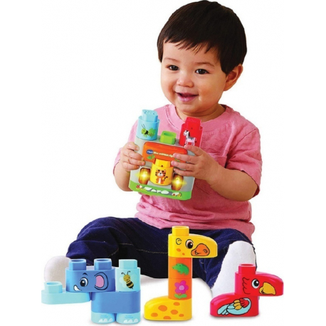 Σετ κατασκευής Vtech® Baby BlaBla Blocks Τα ζώα της σαβάνας