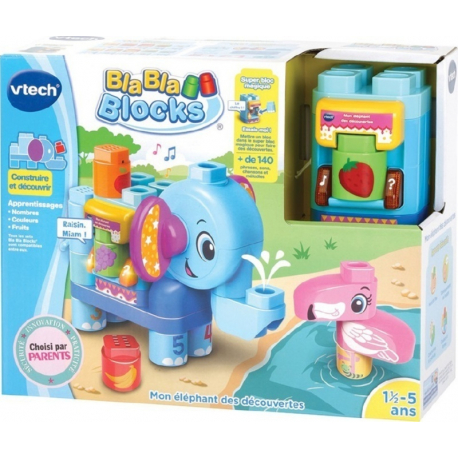 Σετ κατασκευής Vtech® Baby BlaBla Blocks Οι περιπέτειες ενός ελέφαντα