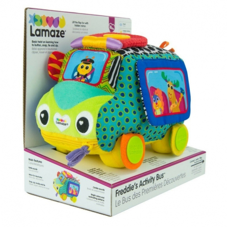 Μαλακό λεωφορείο δραστηριοτήτων Lamaze® Freddie&#039;s Activity Bus