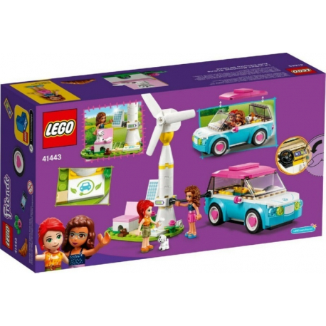 Σετ τουβλάκια LEGO® Friends Olivia&#039;s Electric Car