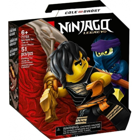 Σετ τουβλάκια LEGO® Ninjago Epic Battle Set Cole vs Ghost Warrior