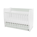 Βρεφικό κρεβάτι Lorelli® Matrix White - Milky Green