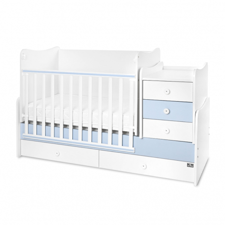 Πολυμορφικό κρεβάτι Lorelli® Multi White/Baby Blue