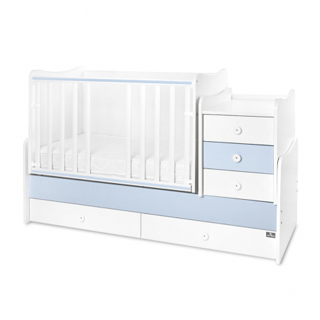 Πολυμορφικό κρεβάτι Lorelli® Multi White/Baby Blue