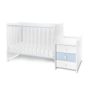 Πολυμορφικό κρεβάτι Lorelli® Multi White/Baby Blue
