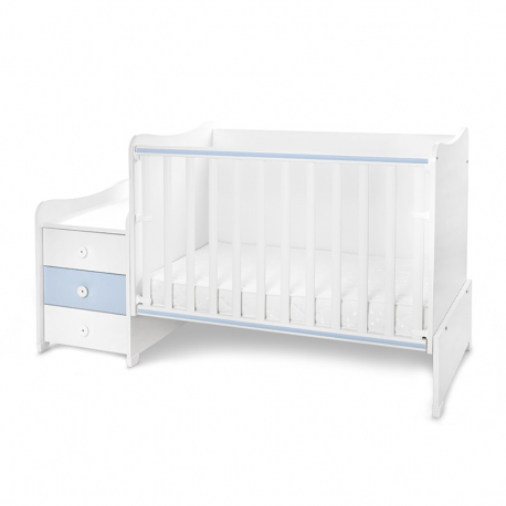Πολυμορφικό κρεβάτι Lorelli® Multi White/Baby Blue
