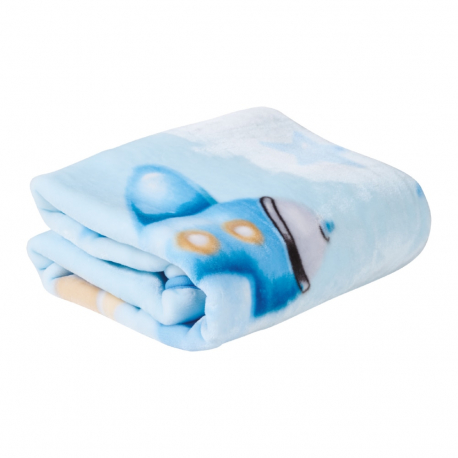 Κουβέρτα βελουτέ κούνιας Das® Baby Relax Μπλε