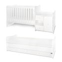 Πολυμορφικό κρεβάτι Lorelli® Mini Max White