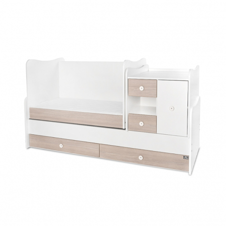 Πολυμορφικό κρεβάτι Lorelli® Mini Max White - Amber