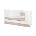 Πολυμορφικό κρεβάτι Lorelli® Mini Max White - Amber