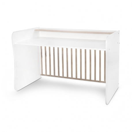 Πολυμορφικό κρεβάτι Lorelli® Mini Max White - Light Oak