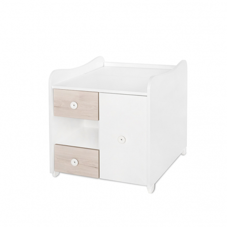 Πολυμορφικό κρεβάτι Lorelli® Mini Max White - Light Oak