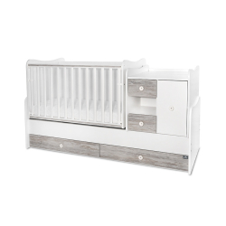 Πολυμορφικό κρεβάτι Lorelli® Mini Max White - Artwood