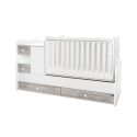 Πολυμορφικό κρεβάτι Lorelli® Mini Max White - Artwood