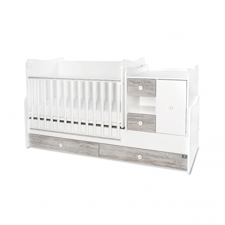 Πολυμορφικό κρεβάτι Lorelli® Mini Max White - Artwood