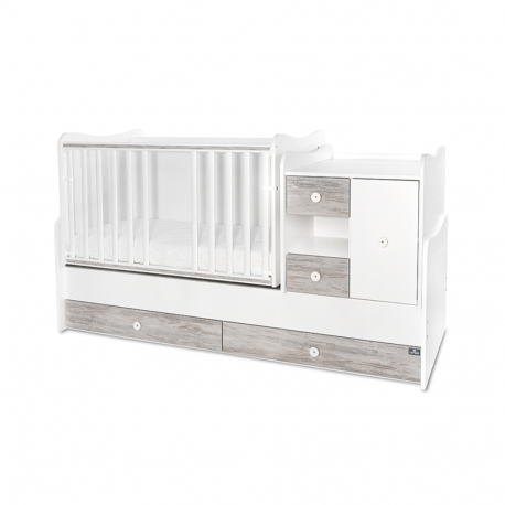 Πολυμορφικό κρεβάτι Lorelli® Mini Max White - Artwood