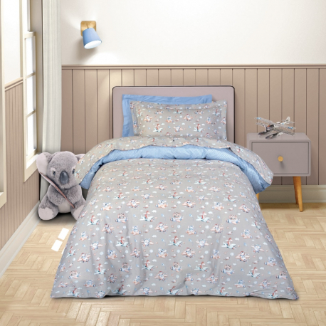 Σετ σεντόνια μονά Greenwich Polo Club® Junior Essential 8851