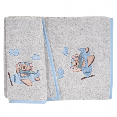 Σετ 2 πετσέτες Greenwich Polo Club® Baby Essential 8851