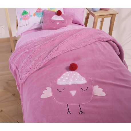 Διακοσμητικό μαξιλάρι Nef-Nef Homeware Tweet So Sweet-Lovely 40x40 cm