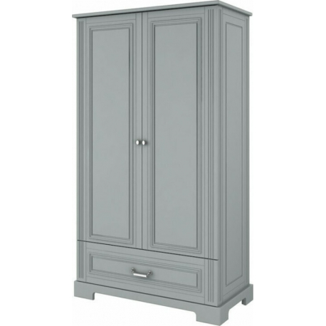 Ντουλάπα 2 φύλλων 180 cm Bellamy Ines Neutral Grey