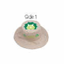 Καπέλο διπλής όψης βαμβακερό FlapJackKids Dinosaurs 6-24 μηνών