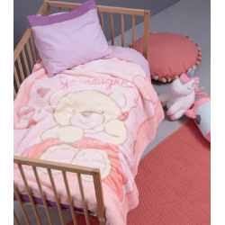 Κουβέρτα Palamaiki Baby Velour 110 x 140 cm