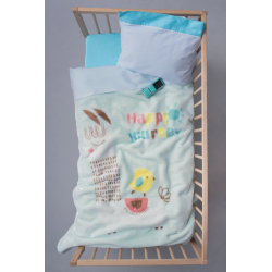 Κουβέρτα Palamaiki Baby Velour 105 x 135 cm