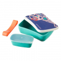 Tommee tippee δοχεία φαγητού Chompers Bamboo Lunchbox σετ των 2