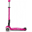 Αναδιπλούμενο παιδικό πατίνι Maxi Micro Deluxe Foldable Led Shocking Pink