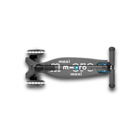 Αναδιπλούμενο παιδικό πατίνι Maxi Micro Deluxe Foldable Led Volcano Grey