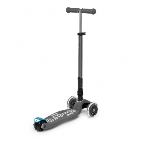 Αναδιπλούμενο παιδικό πατίνι Maxi Micro Deluxe Foldable Led Volcano Grey