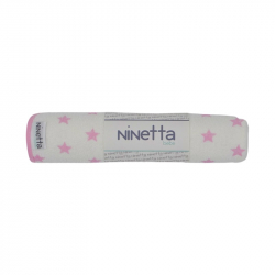 Σελτεδάκι NiNetta bebe Αστεράκι Ροζ 45x65 cm