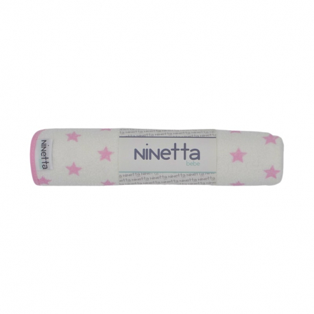 Σελτεδάκι NiNetta bebe Αστεράκι Ροζ 45x65 cm
