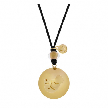 Μενταγιόν εγκυμοσύνης με χαλαρωτικό ήχο Proud MaMa Basic Babybell Gold Baby